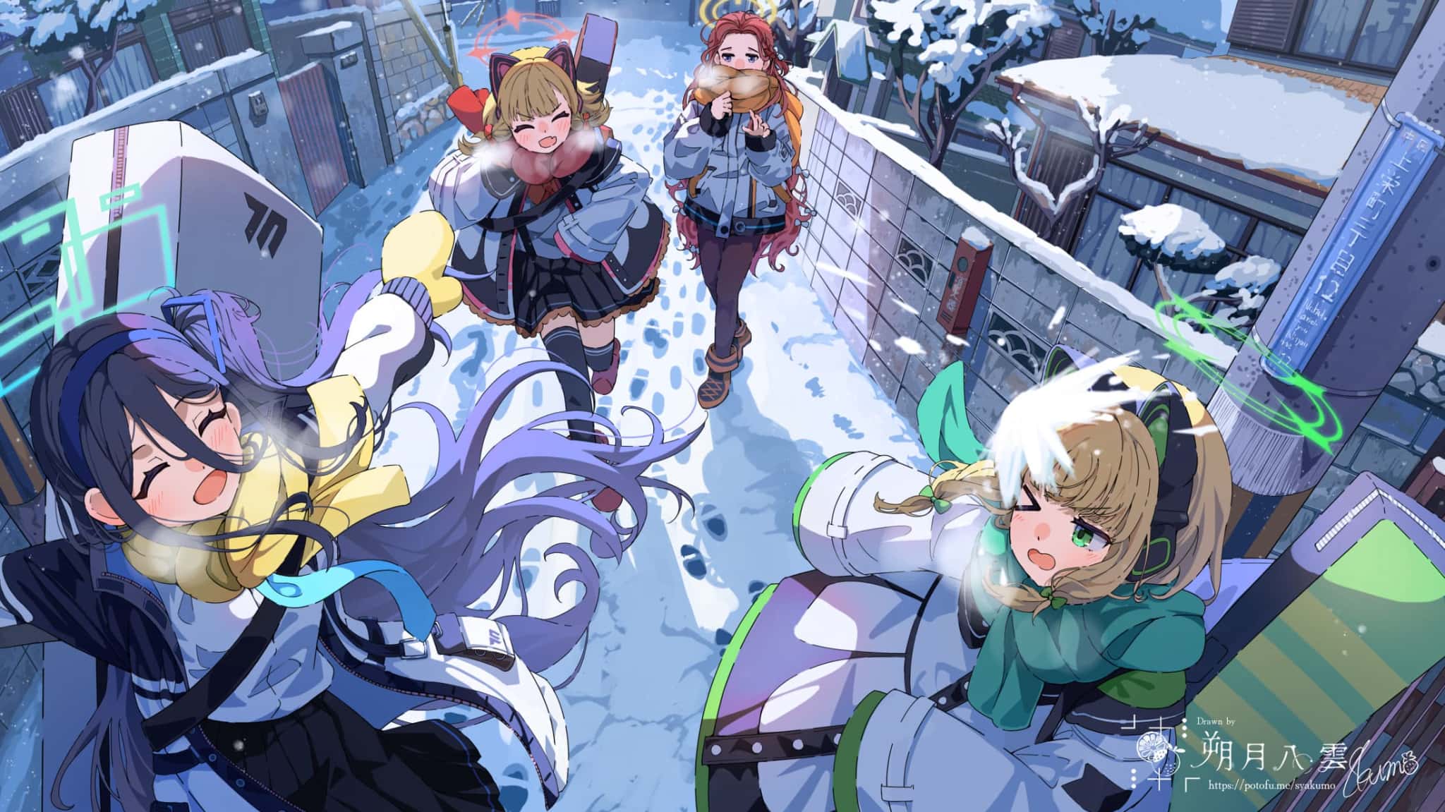 作品名：冬のゲーム開発部（朔月八雲）