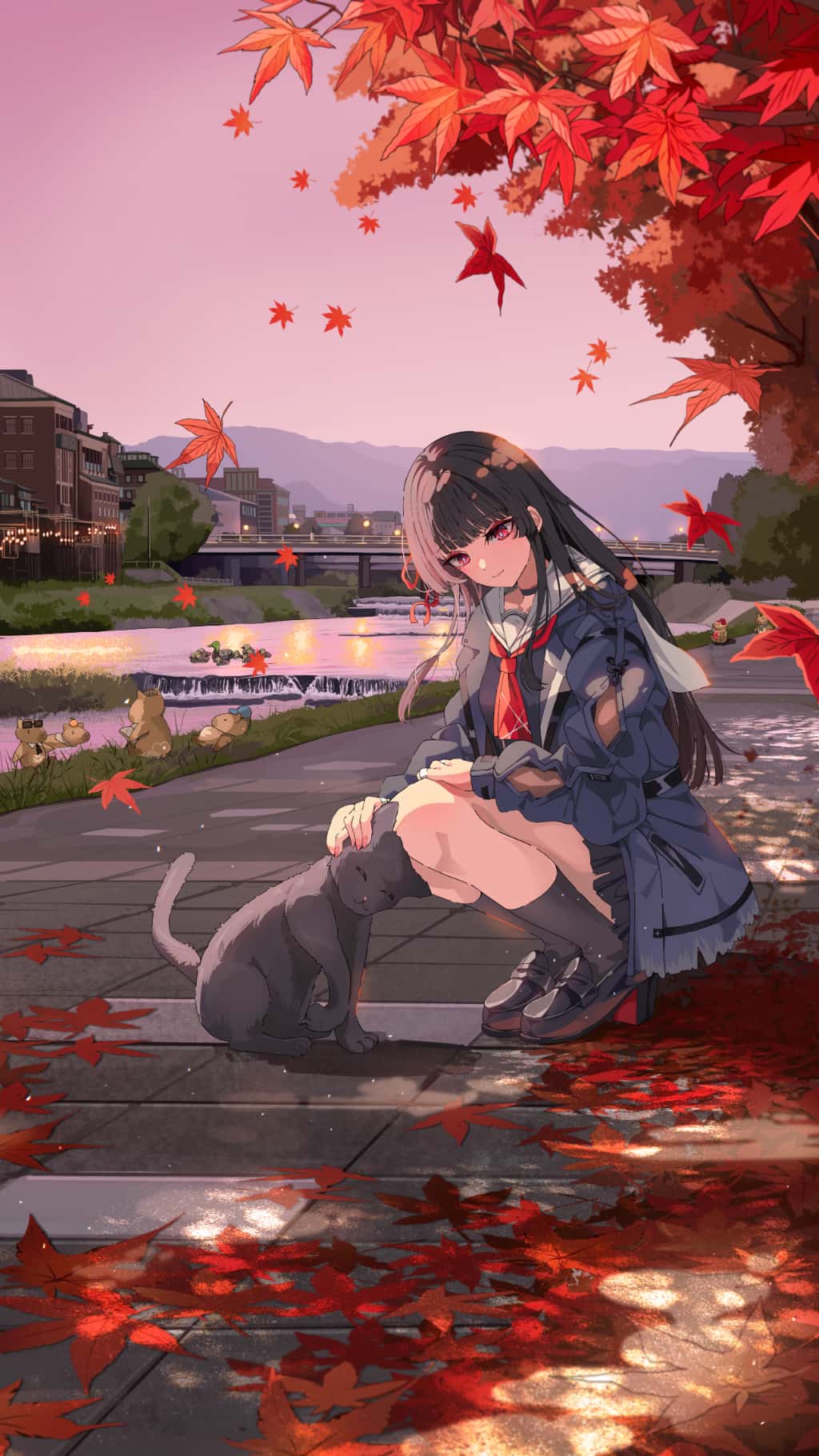 鳴潮×京阪電車コラボイベント　記念イラスト